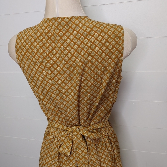 Vintage 60's button down dress size M - Picture 7 of 12